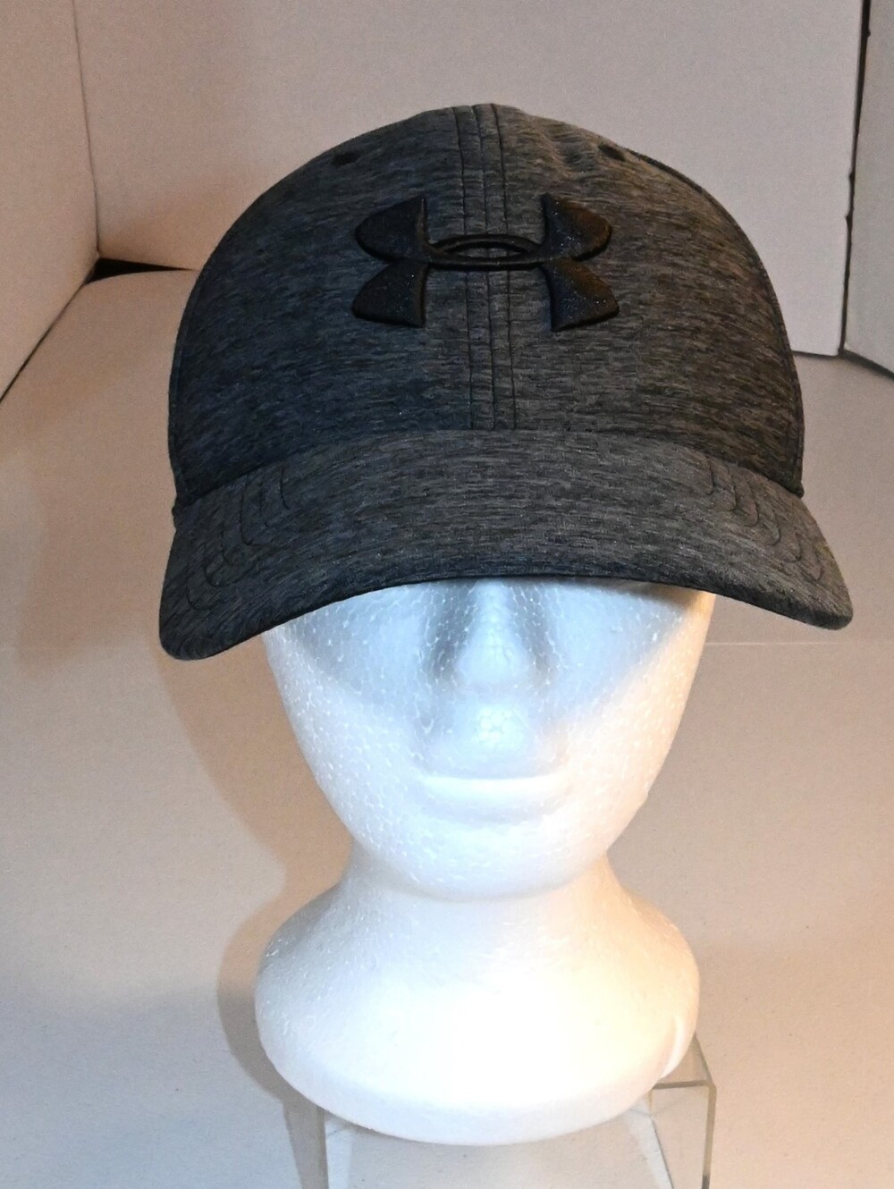 Under Armour Men's UA Baseball Cap Fitted Heathered Gray M/L